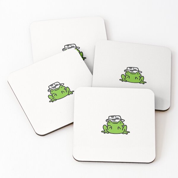 Item preview, frog with hat designed and sold by TeaBag114.