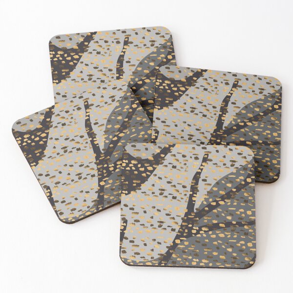 Item preview, Gold Flakes Pattern  designed and sold by Blue  Robin.