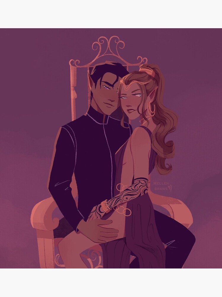 Feysand ACOMAF A5 Print - ACOTAR by Sarah J Maas, Feyre and Rhysand