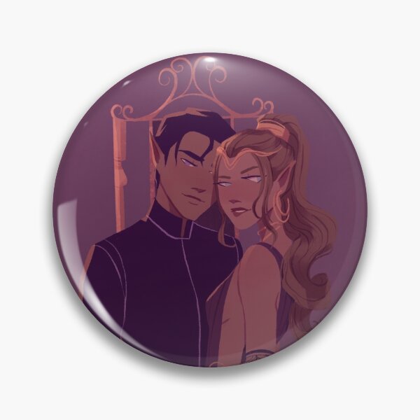 Artikelvorschau, Feyre und Rhysand entworfen und verkauft von Mellendraws.