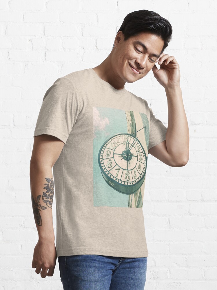 Alternate view of Time after Time - Clock and Compass Photography Essential T-Shirt
