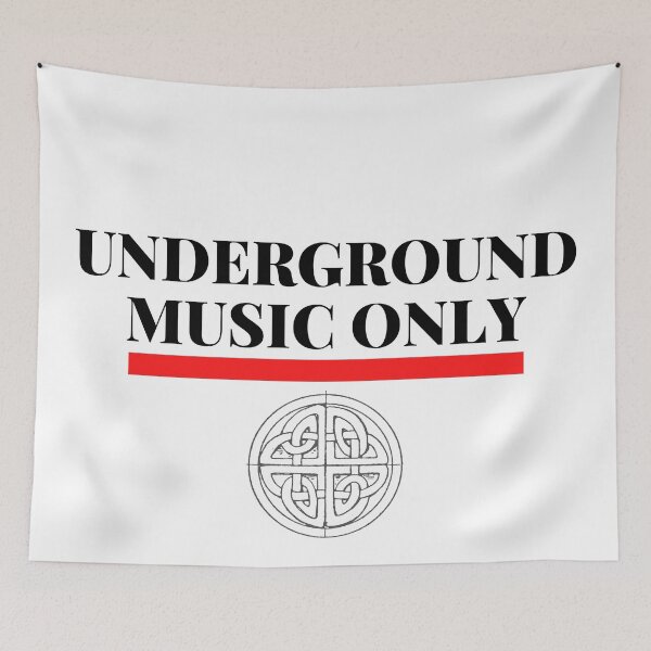 Item preview, Underground Music Only designed and sold by gomezabstract.