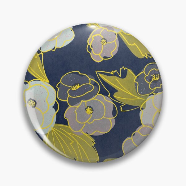 Item preview, Colorful Poppies florals doodle | Yellow and Grey Pallete designed and sold by CarolFreire.