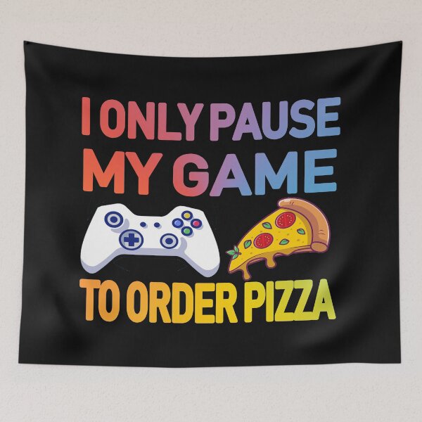 Item preview, I Only Pause My Game To Order Pizza designed and sold by NewPrint.