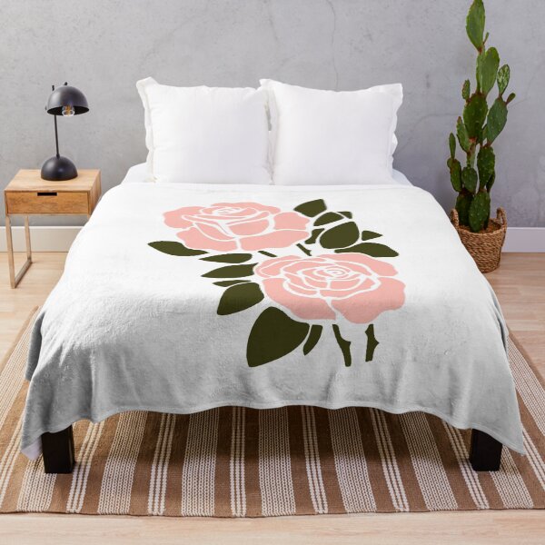 Item preview, Pink Roses Botanical Boho Retro designed and sold by trajeado14.