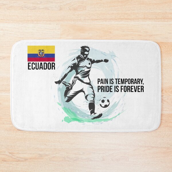 Item preview, Ecuadorian Football Player kicking the Football - Football designed and sold by cravingmart.