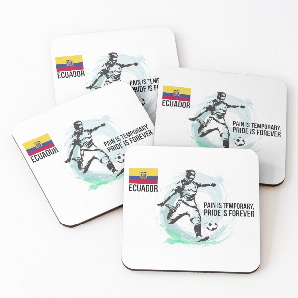 Item preview, Ecuadorian Football Player kicking the Football - Football designed and sold by cravingmart.