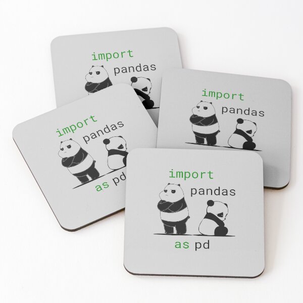 Item preview, Import Pandas As Pd. Funny Python Data Science designed and sold by Unicorn Karen.