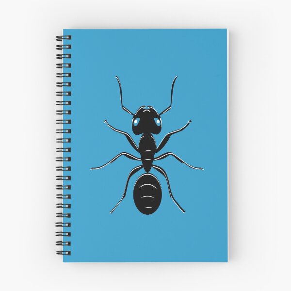 Item preview, black ant walking top view  designed and sold by mirrorimages.