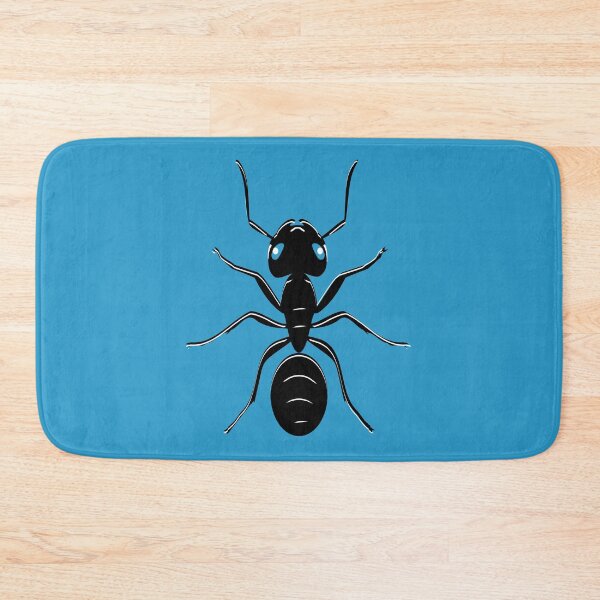 Item preview, black ant walking top view  designed and sold by mirrorimages.