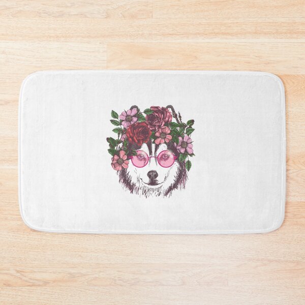 Item preview, Husky Flower Lovers designed and sold by Jackchann.