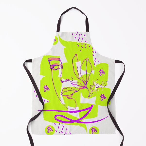 Item preview, Minimalist Linear Abstract Face of a Woman, graphic psychedelic abstract art, trippy graphic psychedelic arte abstracto designed and sold by Adri Barnard.