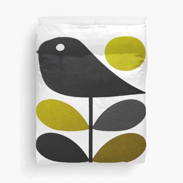 orla kiely- stem flower,bird design Duvet Cover
