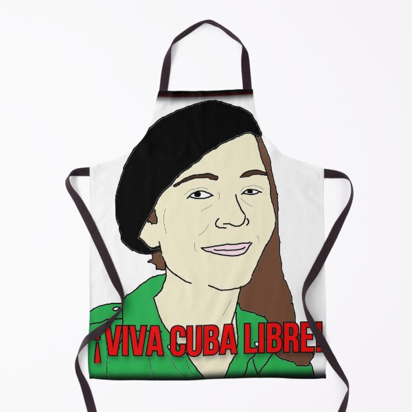 Item preview, Vilma Espin Revolutionary Cuban Woman designed and sold by RevolutionInPaint.