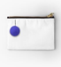 Photorealistic Blue Fluff Chain Studio Pouch