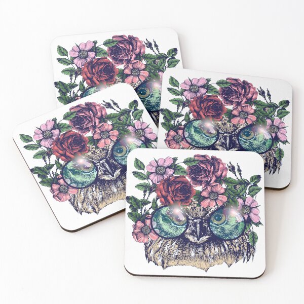 Item preview, Owl Flower Lovers designed and sold by Jackchann.