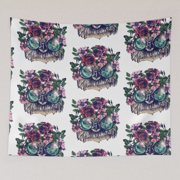 Item preview, Owl Flower Lovers designed and sold by Jackchann.