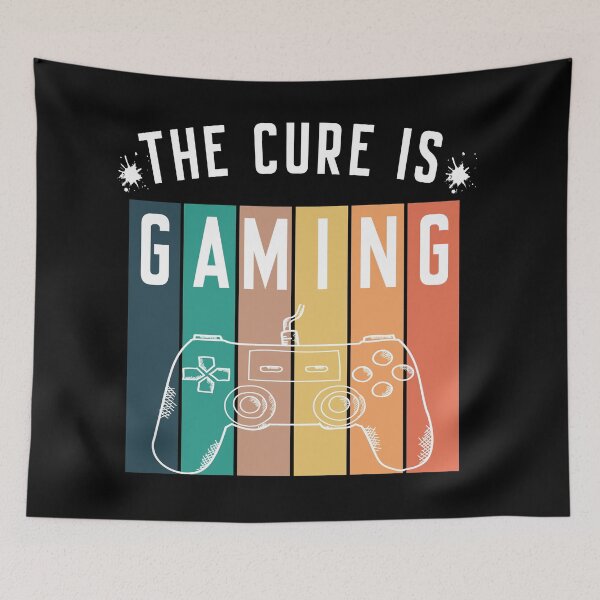 Item preview, The Cure Is Gaming 2nd version designed and sold by zakariadesigner.