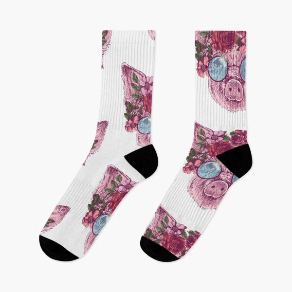 Item preview, Pig Flower Lovers designed and sold by Jackchann.