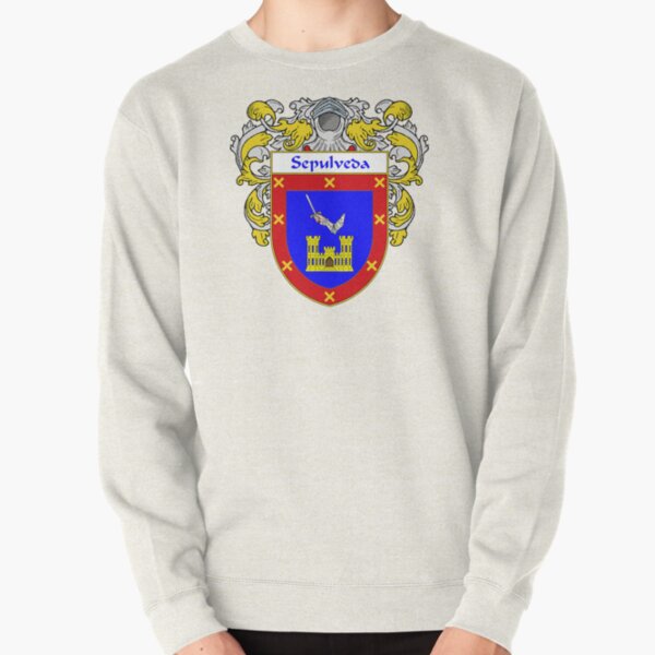 Sepulveda Coat of Arms/Family Crest Pullover Sweatshirt