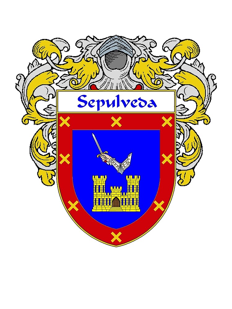 Lámina Fotográfica Sepulveda Escudo De Armas Familia De Crest De Carpediem6655 Redbubble 2757