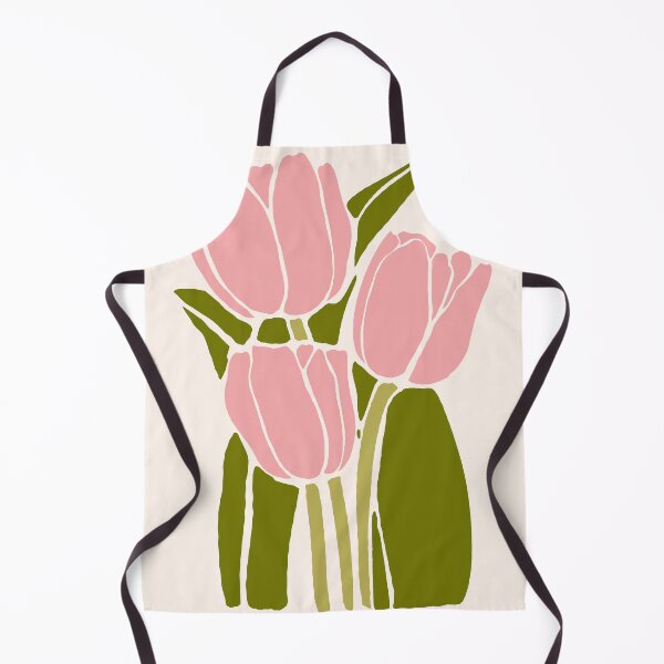 Item preview, Pink Tulips Retro Flowers designed and sold by trajeado14.