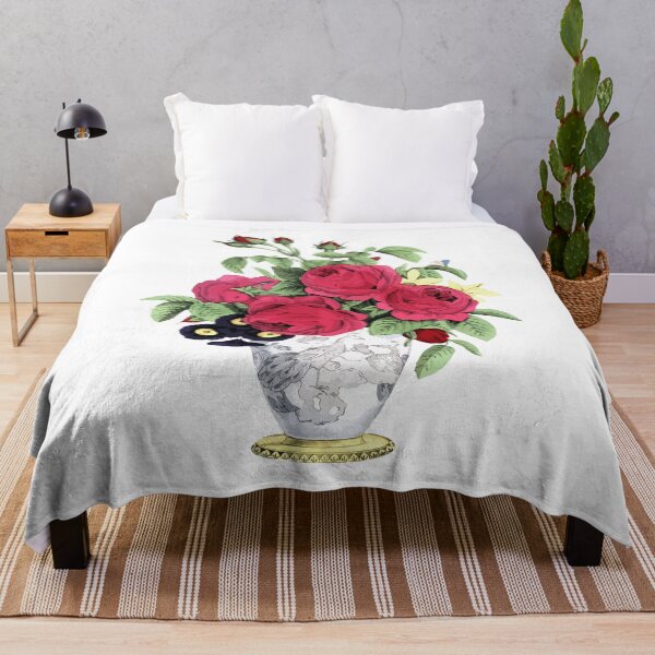 Item preview, vase of flowers Beauty Illustration Sticker designed and sold by Farid1Shop.