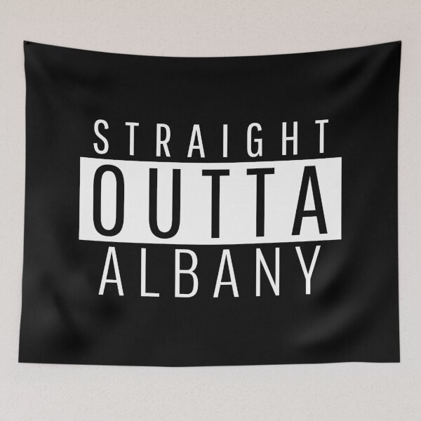Item preview, Straight Outta Albany  designed and sold by Teelogic.
