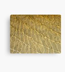 Ripples in the Sand Canvas Print