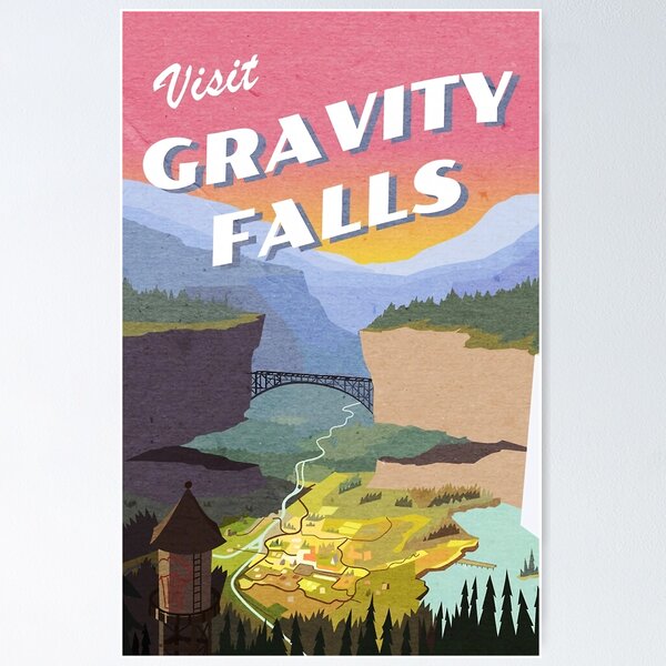Item preview, Visit Gravity Falls designed and sold by sodiqtlatlo.