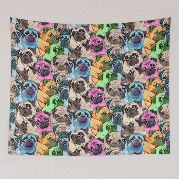Item preview, Color Pug Dog designed and sold by Jackchann.