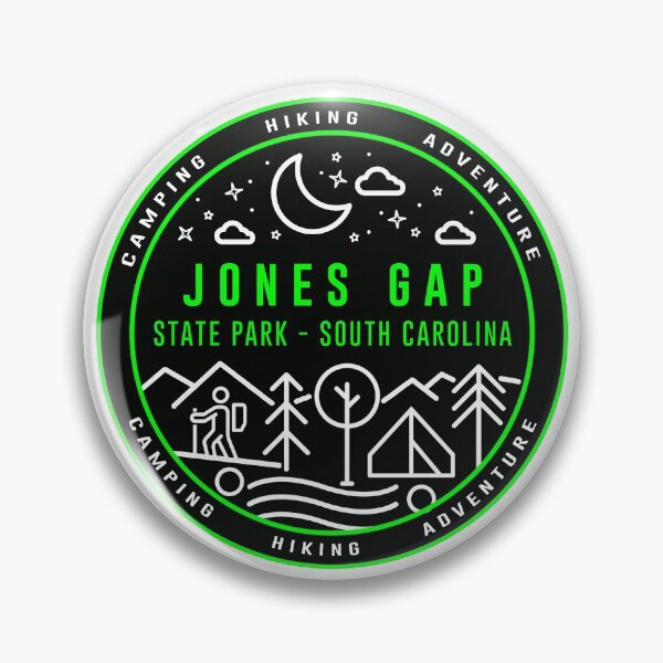 Item preview, Jones Gap State Park Hipster Green Logo designed and sold by VanyaKar.