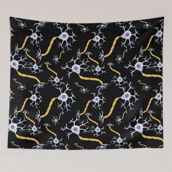 Item preview, Neurons, neueroplasticity, neurology seamless pattern designed and sold by docferds.