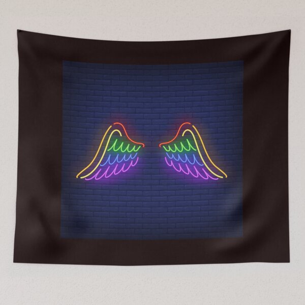 Item preview, Rainbow wings designed and sold by Hawkinsn.