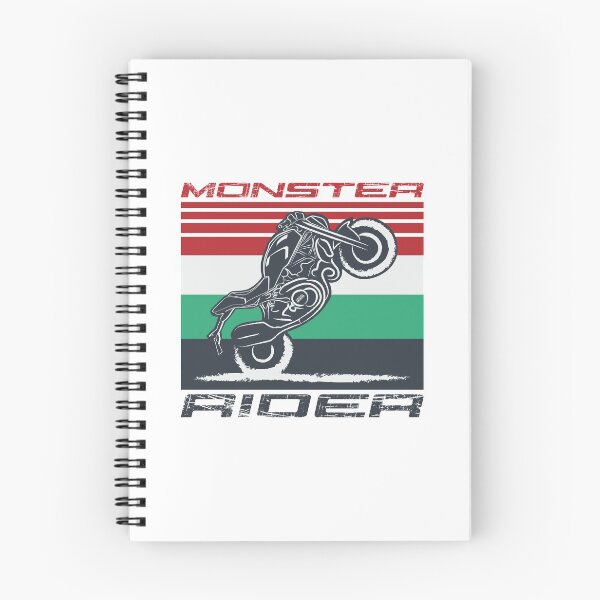 Item preview, Great Monster Rider, Line Art Motorcycle for Real Biker designed and sold by etoide.