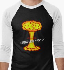 Sudo rm -rf / Men's Baseball ¾ T-Shirt