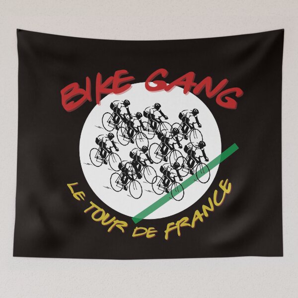 Item preview, Le Tour | Bike Gang | Red Green Yellow designed and sold by NoirOwned.