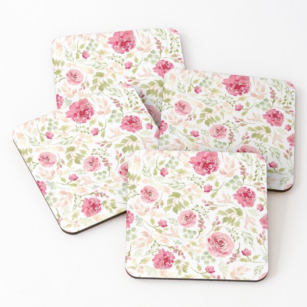 Item preview, Dainty whimsy watercolor florals designed and sold by Harpley Design Studio.