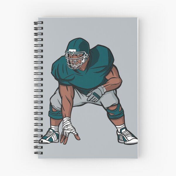 Item preview, Green & Gray Football Player designed and sold by SLAG-Creative.