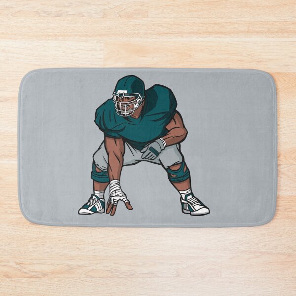 Item preview, Green & Gray Football Player designed and sold by SLAG-Creative.