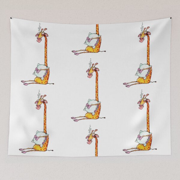 Item preview, Giraffe Hug Pillow designed and sold by Jackchann.