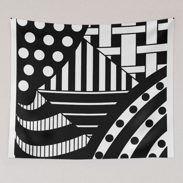 Item preview, Zentangle Black and White - Design 1 designed and sold by CatKing-Design.