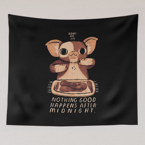 Item preview, Nothing good happens after midnight designed and sold by GremlinsWorld.