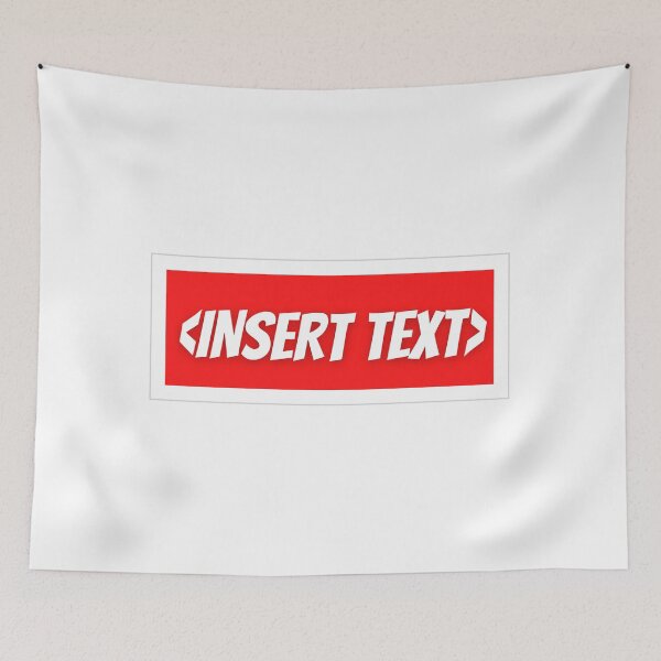 Item preview, Insert text - red box designed and sold by WallStreet Arts.