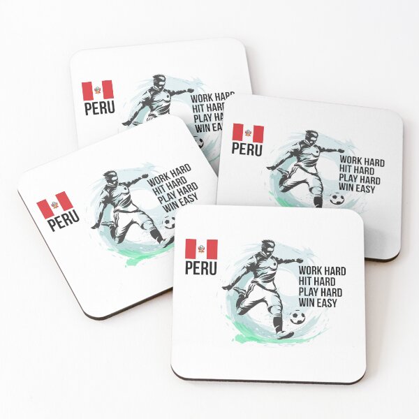Item preview, Peruvian Footballer kicking the Football - Football designed and sold by cravingmart.