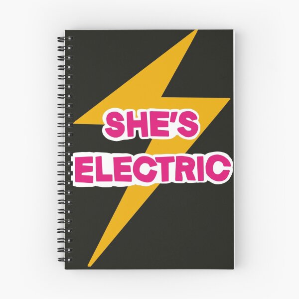 Item preview, She’s electric eclectic print designed and sold by BoardRoomDisco.