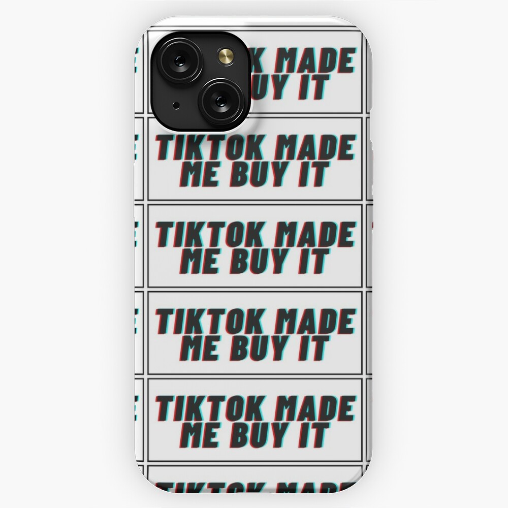 TikTok made me buy it  Sticker by humanthings