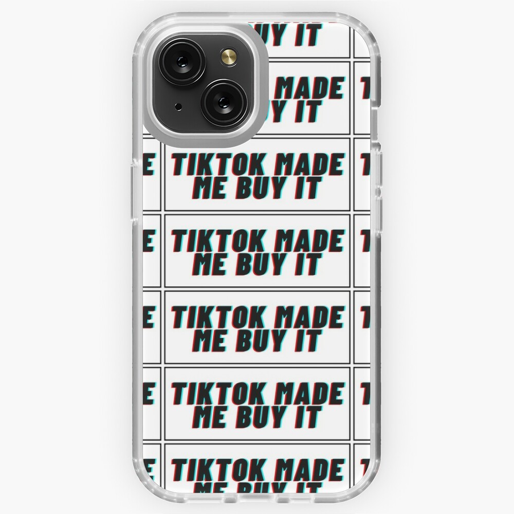 TikTok made me buy it  Sticker by humanthings