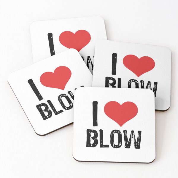 Item preview, I Love Blow designed and sold by The "I Love Everything" Shop.