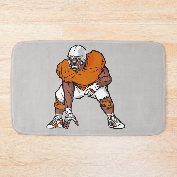 Item preview, Orange & White Football Player designed and sold by SLAG-Creative.